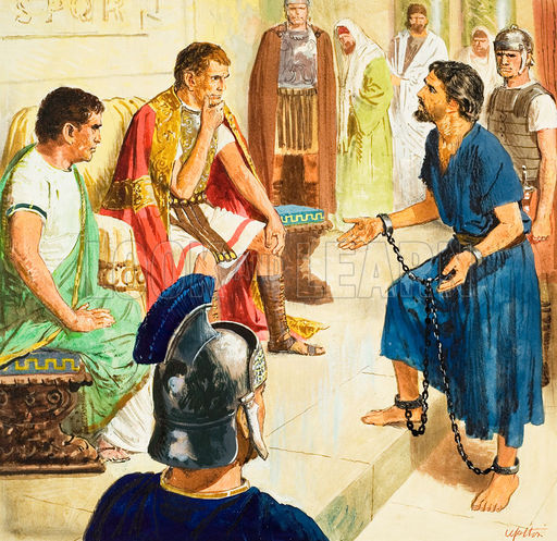 The trial of Paul