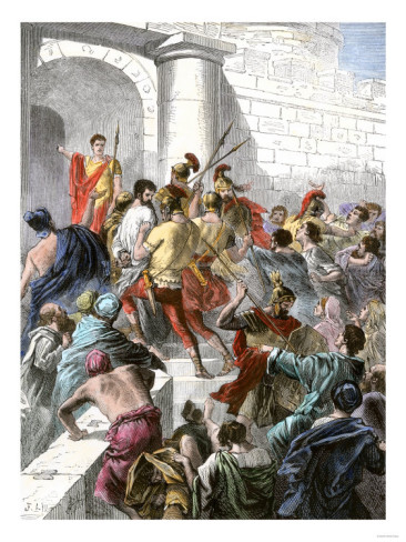 apostle-paul-arrested-in-jerusalem-and-taken-before-the-roman-authorities