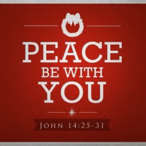 What Christ Gives us in the Holy Spirit, John 14:25-31 – AM this Sunday
