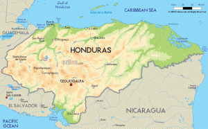 Honduras-map